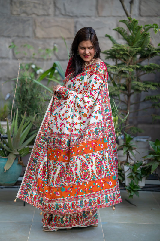 Floral Printed Saree