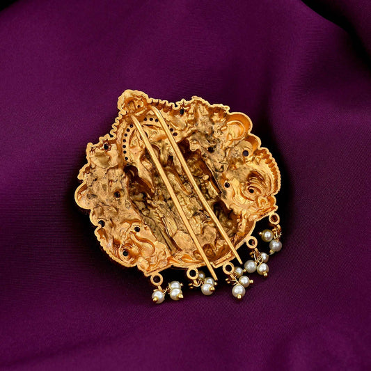 Antique Ambika Hair Brooch