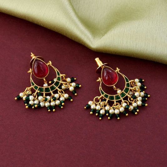 Imperial Chandbali Earrings