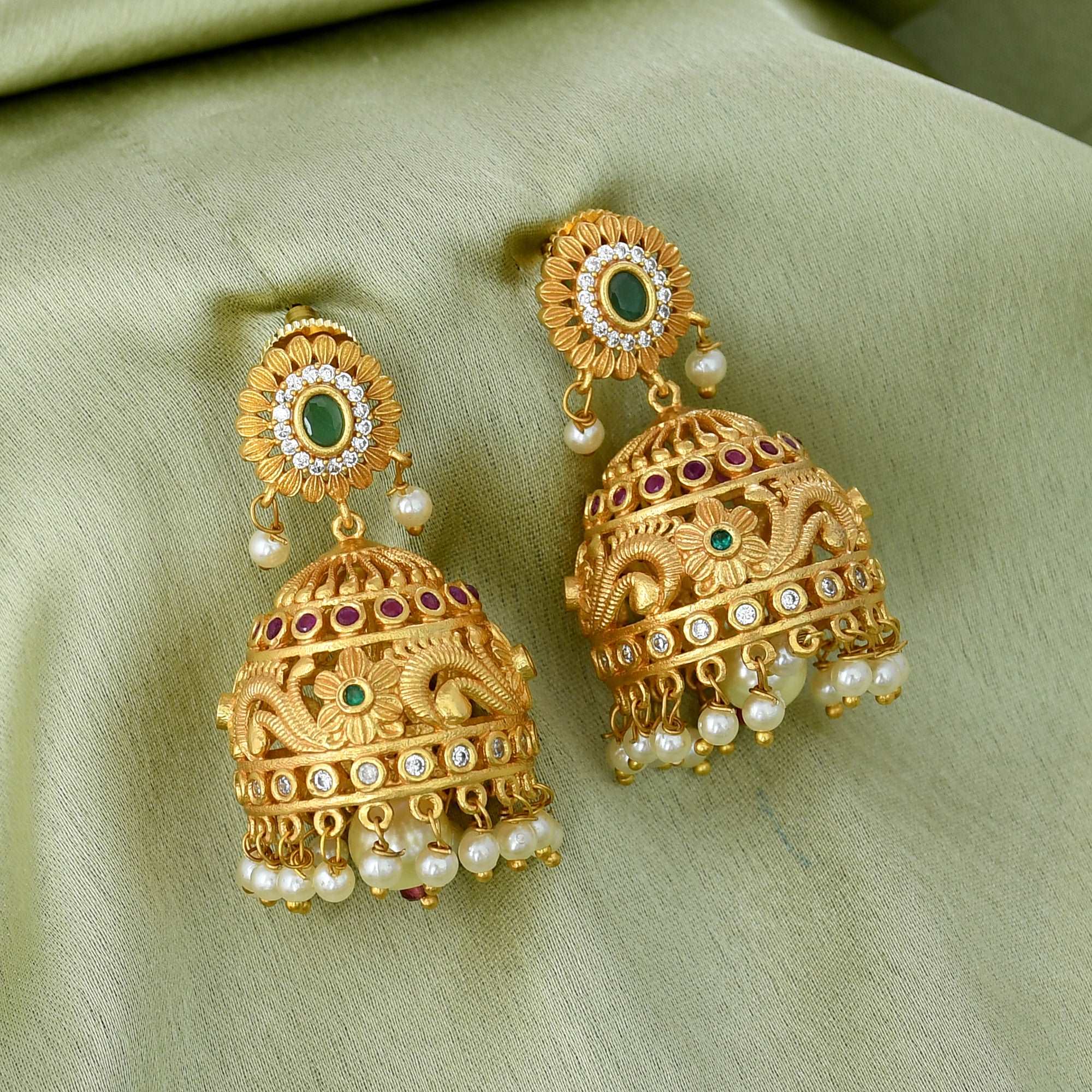 Revati Antique Jhumka